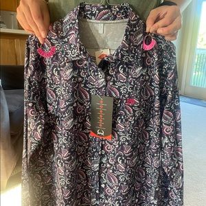 Cinch Button Down Shirt